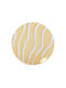 Kaemingk Serving Platter Oval Orange 34x34cm