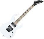 Jackson Electric Guitar with Shape Dinky in White Color