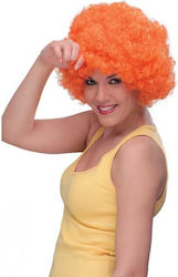 Clown Carnival Wig Afro Chestnut