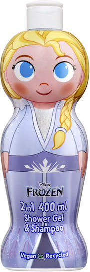Lorenay Hypoallergen Kinder Duschgel & Shampoo Elsa in Gel-Form 400ml