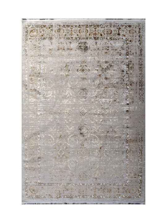 Tzikas Carpets Eclipse 15106-070 Teppich Rechteckig Synthetisch,Polyester/Cotton/Leather Beige