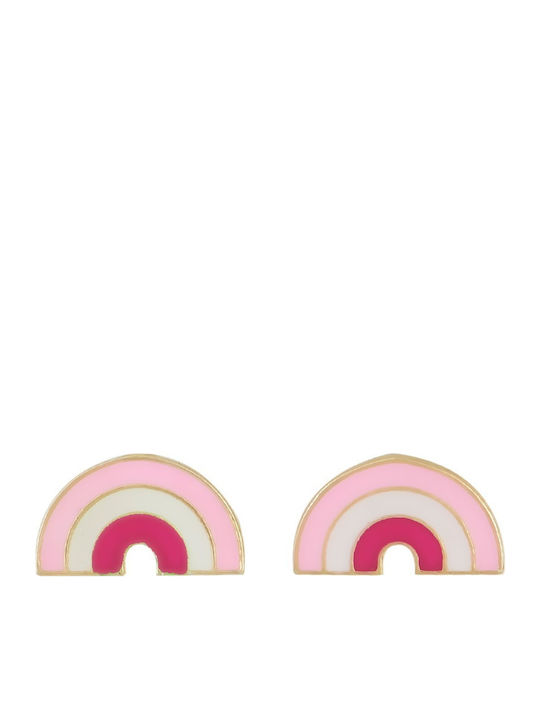 Stud Animal Earrings Made of 9K Gold