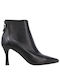 Kalogirou Leather Women's Ankle Boots Black