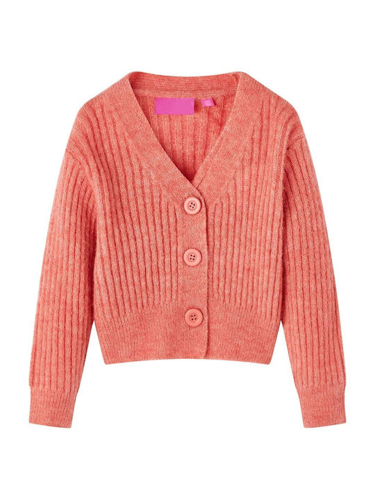 vidaXL Cardigan pentru copii Tricotat Roz