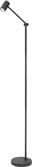 Lucide Lightning LED Подова Лампа В138см. 240лм Черен