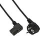 Akyga Schuko - IEC C13 Cable 1.5m Μαύρο AK-PC-02C