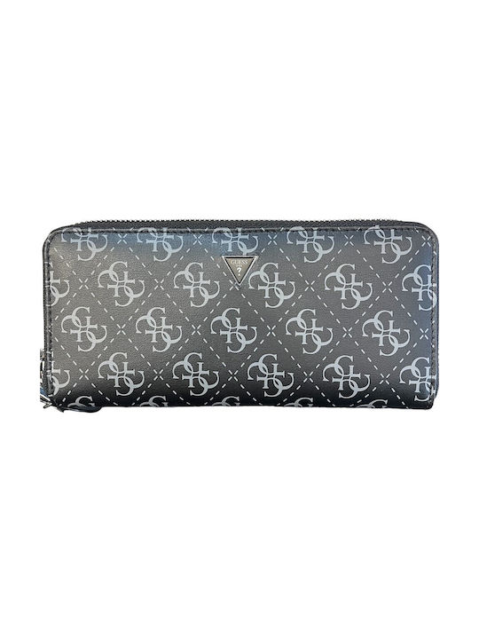 Guess Large Leather Women's Wallet Black