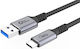Microconnect USB 2.0 Kabel USB Typ-C männlich - USB-A 60W PD Schwarz 0,5m USB3.2AC05