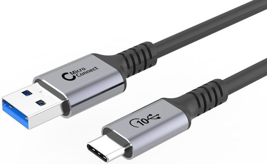 Microconnect USB 2.0 Kabel USB Typ-C männlich - USB-A 60W PD Schwarz 0,5m USB3.2AC05
