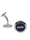 Μανικετόκουμπο Boss Σκούρο Μπλε B-logoinsert-cuf 50510408-410