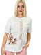 Fashion Γυναικείο T-shirt Λευκό