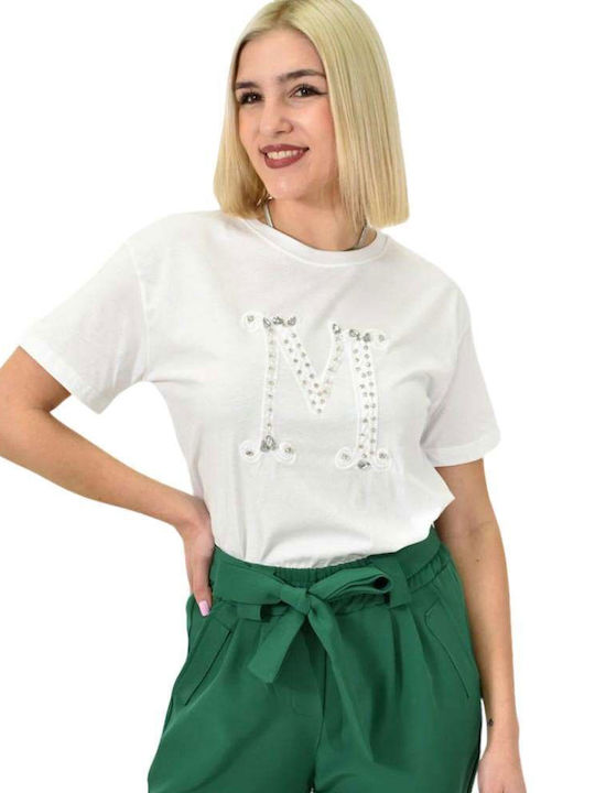 Potre Damen T-shirt Weiß