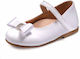 Gorgino Ecru Baptism Leather Pumps