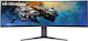 LG UltraGear 45GR65DC-B Ultrawide VA HDR Gebogen Spiele-Monitor 44.5" 5120x1440 200Hz mit Reaktionszeit 1ms GTG