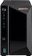 Asustor Drivestor 2 Pro Gen2 (AS3302T v2) NAS Tower με 2 θέσεις για HDD