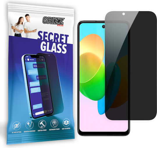 GrizzGlass Kameraobjektiv Schwarz für (Tecno Spark 20C)