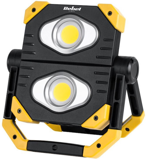 Rebel Rechargeable Jobsite Light LED with Brightness up to 2000lm
