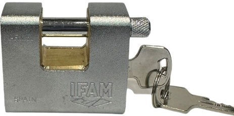 IFAM Ατσάλινο Λουκέτο Τάκου με Κλειδί 18mm
