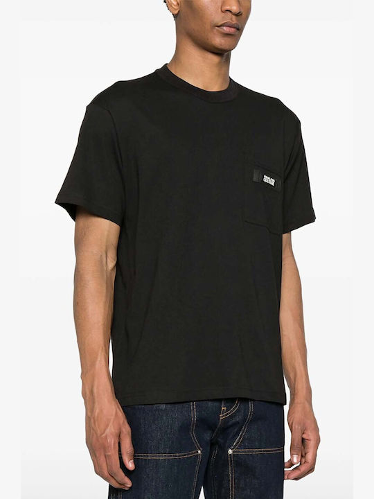 Versace T-shirt Bărbătesc cu Mânecă Scurtă Black