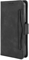 Book Leather Black (Moto G84)