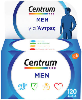 Centrum Men Vitamina pentru Energie & Întărirea Sistemului Imunitar 120 file