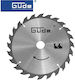 Güde Schneidscheibe Holz mit 24 Zähnen 150mm