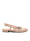 Γυναικείες Μπαλαρίνες Slingback με Λουράκι σε Ροζ Χρώμα
