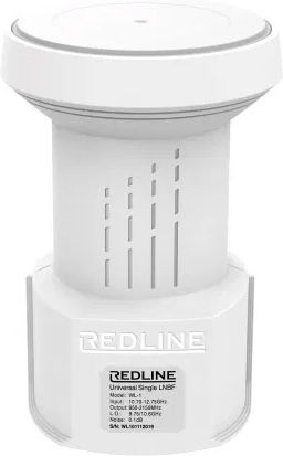 Redline LNB Single (1 Εξόδου) με Χαμηλό Όριο Θορύβου 0.1dB