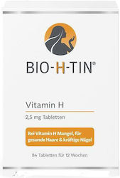 Bio-H-Tin Vitamina B7 2.5mg 84 Tablete
