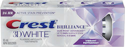 Crest 3d Brilliance Οδοντόκρεμα 85ml