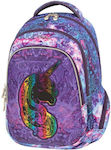 Polo Σχολική Τσάντα Πλάτης Γυμνασίου - Λυκείου Πολύχρωμη 23lt 2024