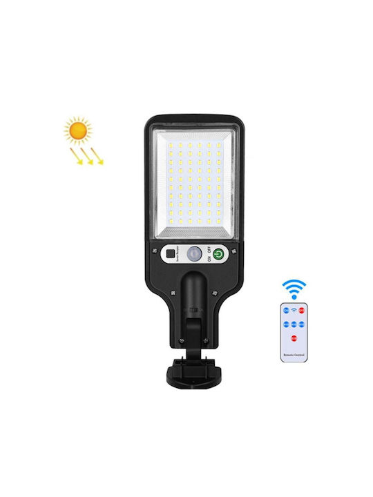 Outdoor Floor Lamp LED Road with Warm White Light Black
