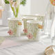 Ginger Ray Floral Чаша за парти 8бр