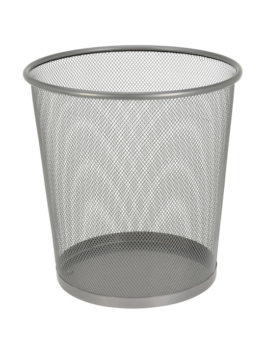 Excellent Houseware Metal Office Waste Bin Black Excellent Houseware Metal Office Waste Bin Black