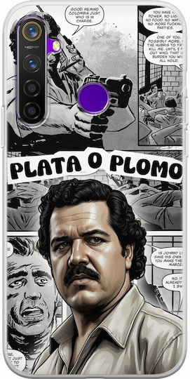 Tv Quotes - Pablo Escobar Back Cover Σιλικόνης Πολύχρωμο (Realme 5 Pro)