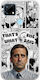 Tv Quotes - Michael Scott Back Cover Silicone Multicolour (Realme 7i)