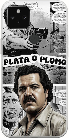 Tv Quotes - Pablo Escobar Задна корица Силикон Многоцветен (Google Pixel 5)