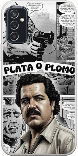 Tv Quotes - Pablo Escobar Back Cover Σιλικόνης Πολύχρωμο (Galaxy M52)