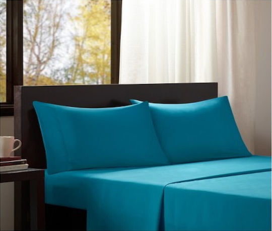 MayHome Σετ Πάπλωμα Μονό 160x240εκ. Τιρκουάζ 2τμχ 350 GSM