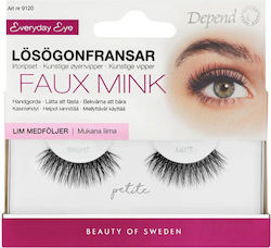 Depend Faux Mink 3d Artificial Eyelashes Petite