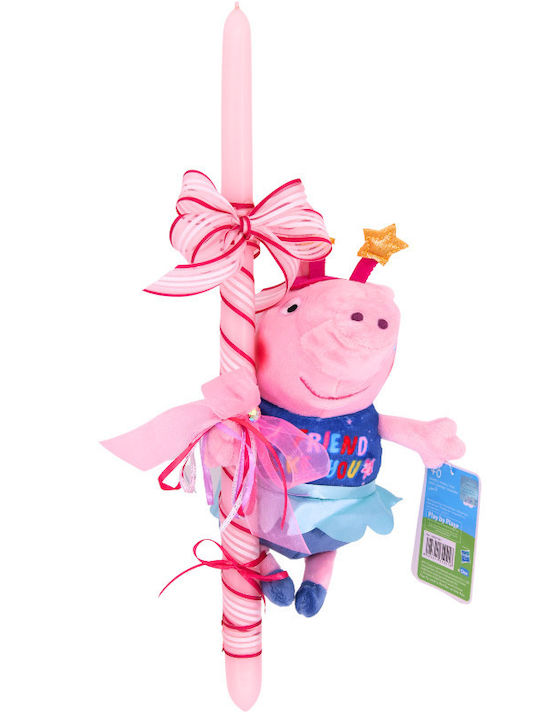 Великденска свещ Peppa Pig Облечена пчела с лилави дрехи Плюш 20 см Великденска свещ Peppa Pig Облечена пчела с лилави дрехи Плюш 20 см