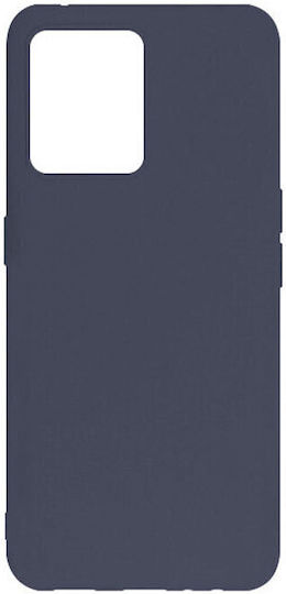 Techwave Matt Back Cover Σιλικόνης Navy Μπλε (Realme 9 / 9 Pro+)