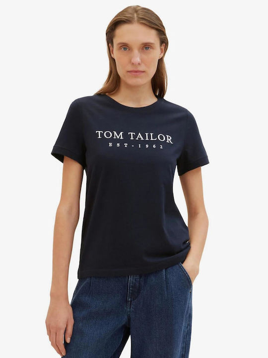 Tom Tailor Damen T-shirt Blau