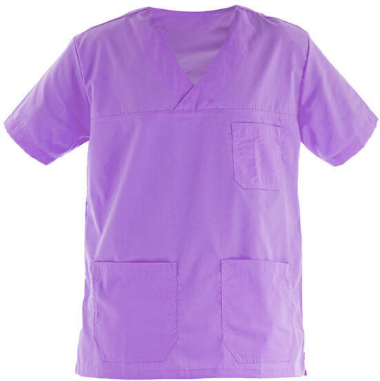 DS Wear Unisex Purple Medical Blouse