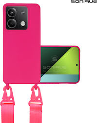 Sonique Strap Back Cover Σιλικόνης 0.5mm με Λου...