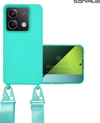 Sonique Strap Back Cover Σιλικόνης 0.5mm με Λου...
