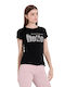 Matis Fashion Women's Summer Crop Top Cotton Short Sleeve Black