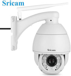 Sricam IP Cameră de Supraveghere Wi-Fi 720P HD Rezistentă la apă cu Lanternă 3.6mm