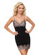 Donna Winter Women's Nightdress Black