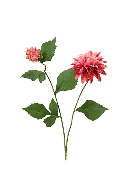 Kaemingk Ramură Decorativă Artificială Dahlia Fuchsia 1buc